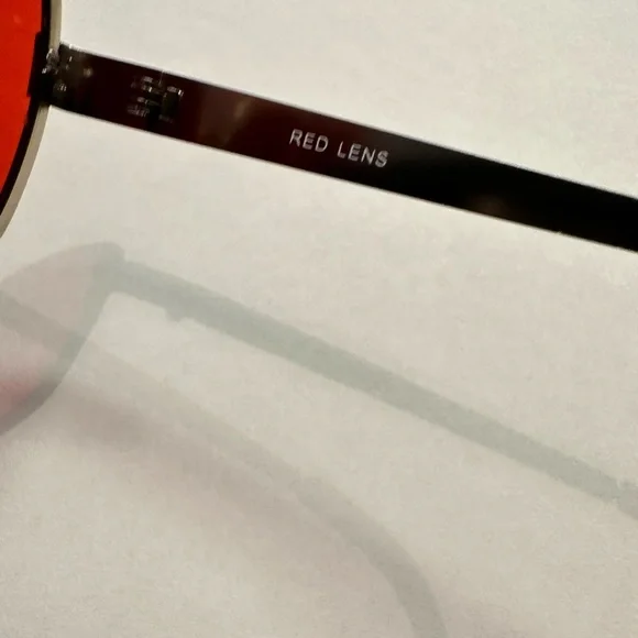 Tyler Durden Sunglasses Shades Fight Club NEW Oliver Peoples 523 Brad Pitt Red - Picture 13 of 16